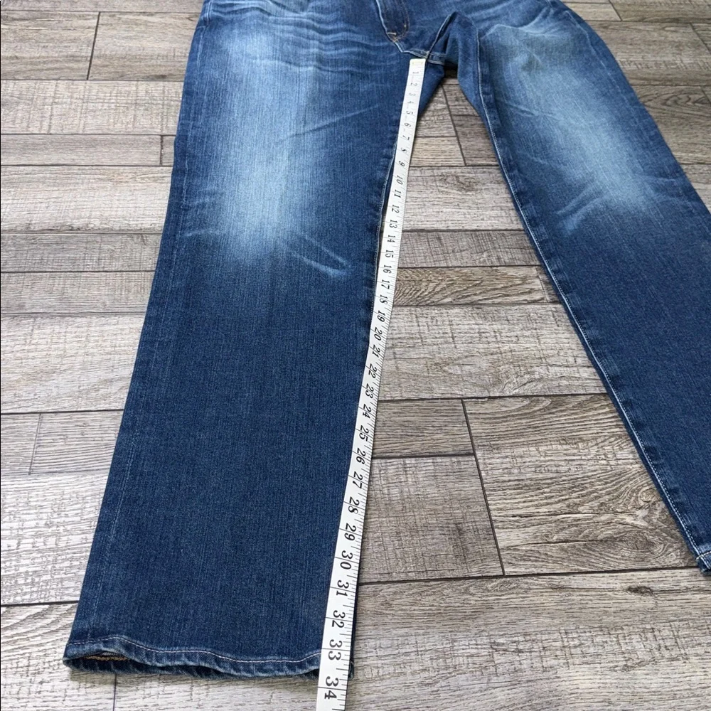AG Adriano Goldschmied Tailored Leg Denim 360 Dark Blue Straight Jeans